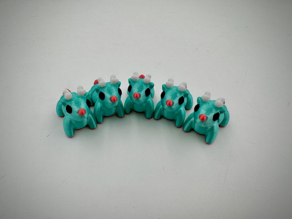 6 põhjapõdra komplekt